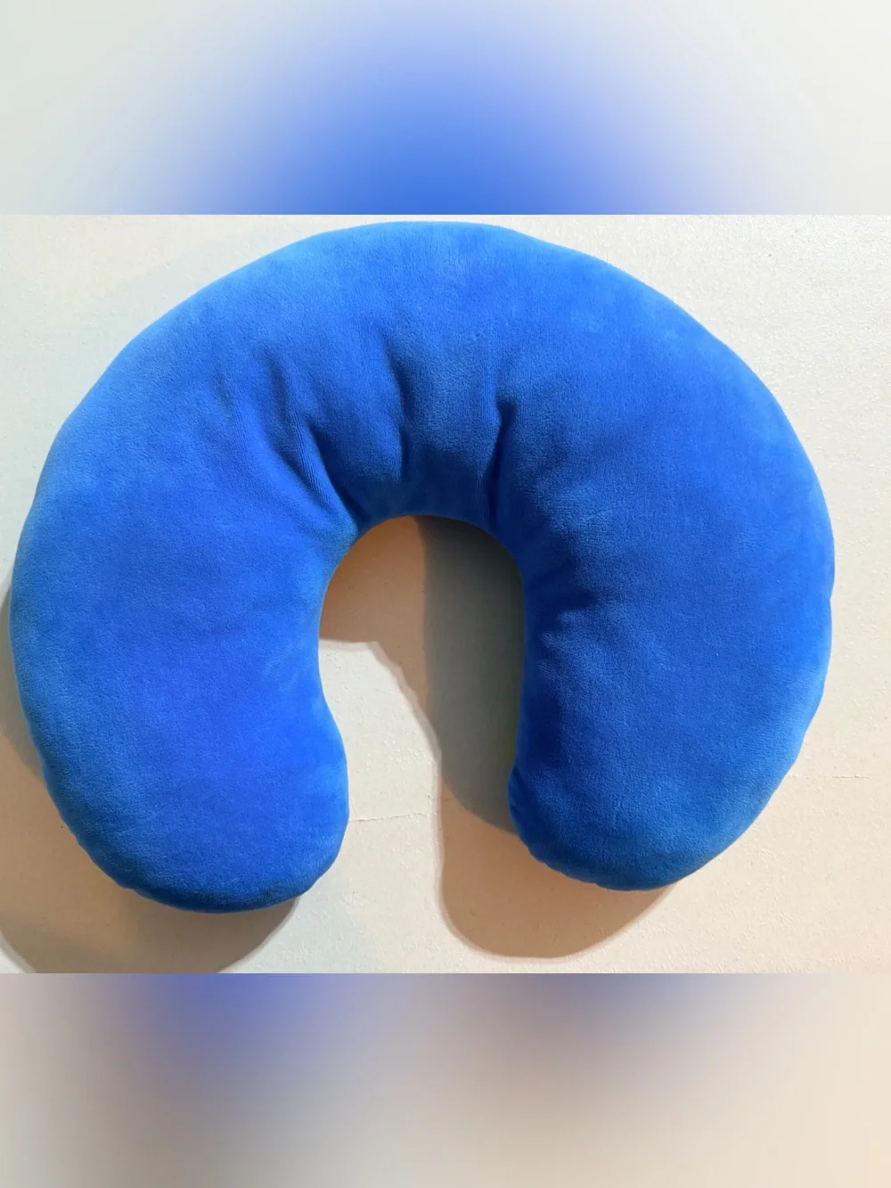 Disney Characters Blue Travel Neck Pillow